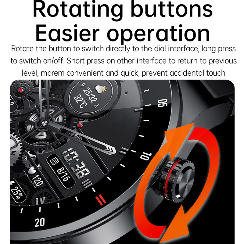 ECG+PPG Bluetooth Call Smart W - Smartwatch Custom recension och pris
