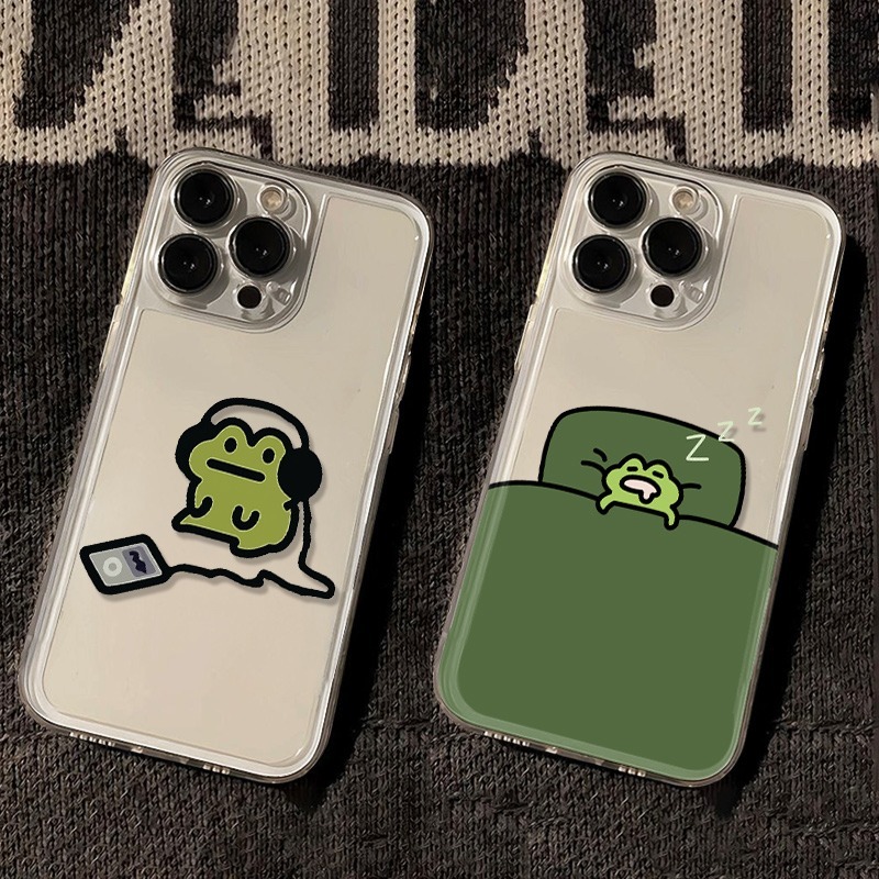 Cartoon Sleep Frog Phone Case  - Samsung Galaxy S24 recension och pris