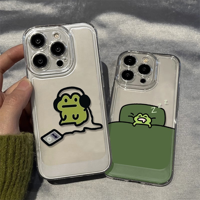 Cartoon Sleep Frog Phone Case  - Samsung Galaxy S24 recension och pris