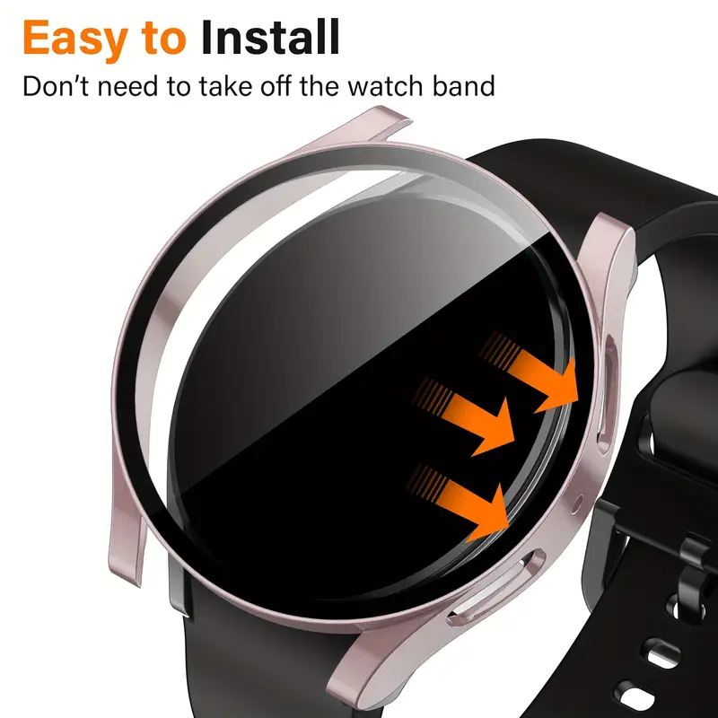 Hard Matte PC Case With Temper - Samsung Smartwatch Accessories recension och pris