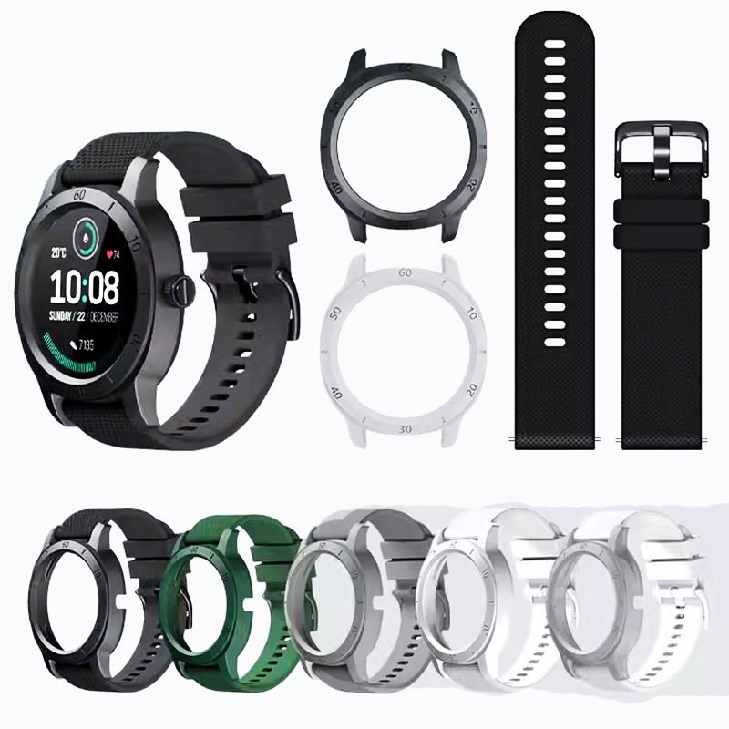 Silicone Strap Flicker Case fo - Titan Smartwatch Accessories recension och pris