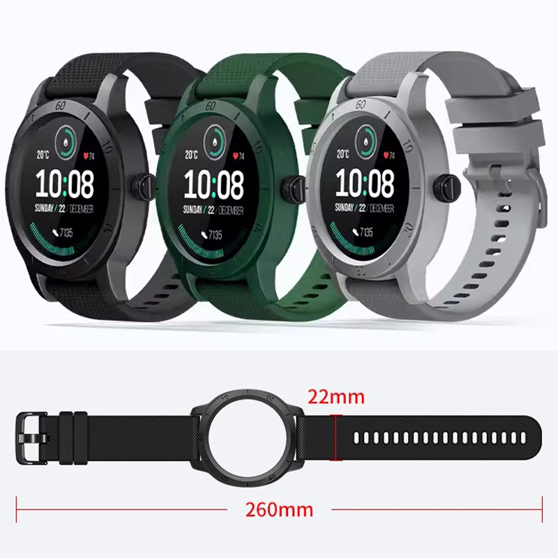 Silicone Strap Flicker Case fo - Titan Smartwatch Accessories recension och pris