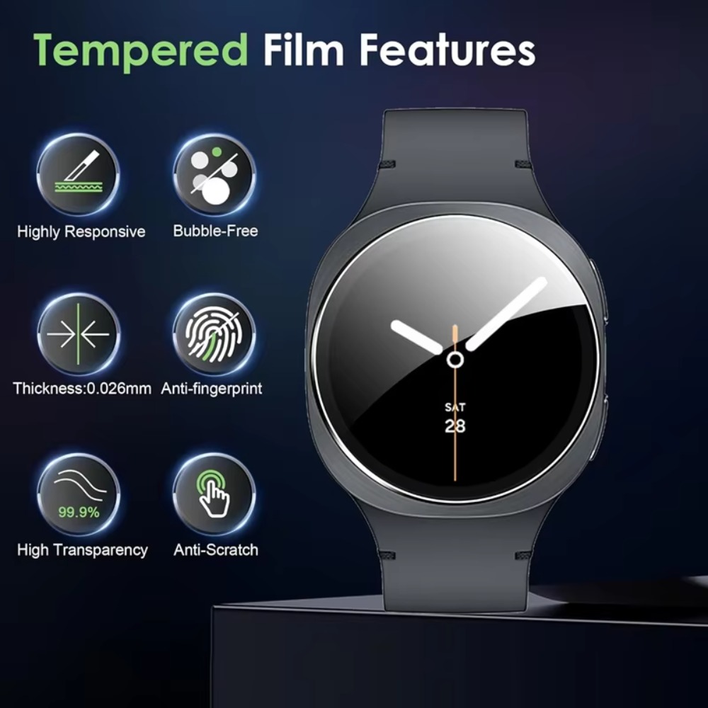 Quick Pasting Tempered Glass F - Samsung Smartwatch Accessories recension och pris