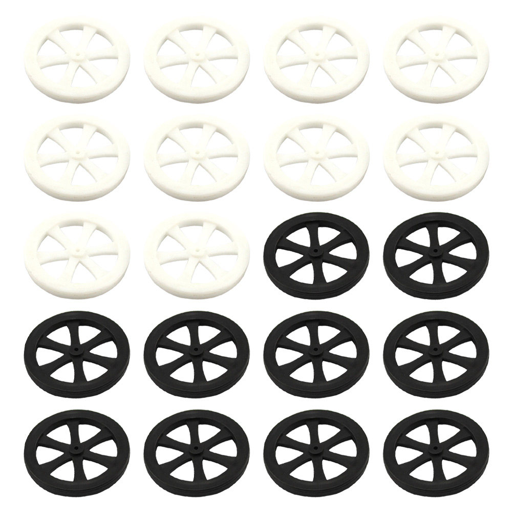 20pcs DIY Plastic Car Wheels f - Smart Accessories recension och pris