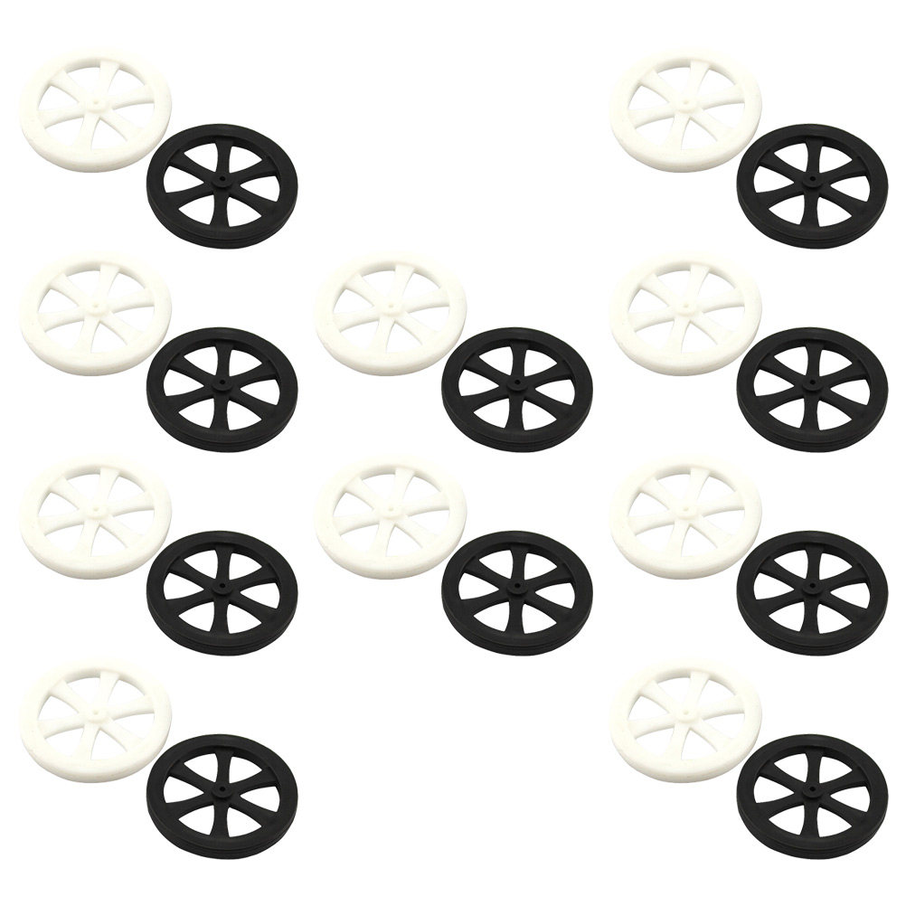 20pcs DIY Plastic Car Wheels f - Smart Accessories recension och pris