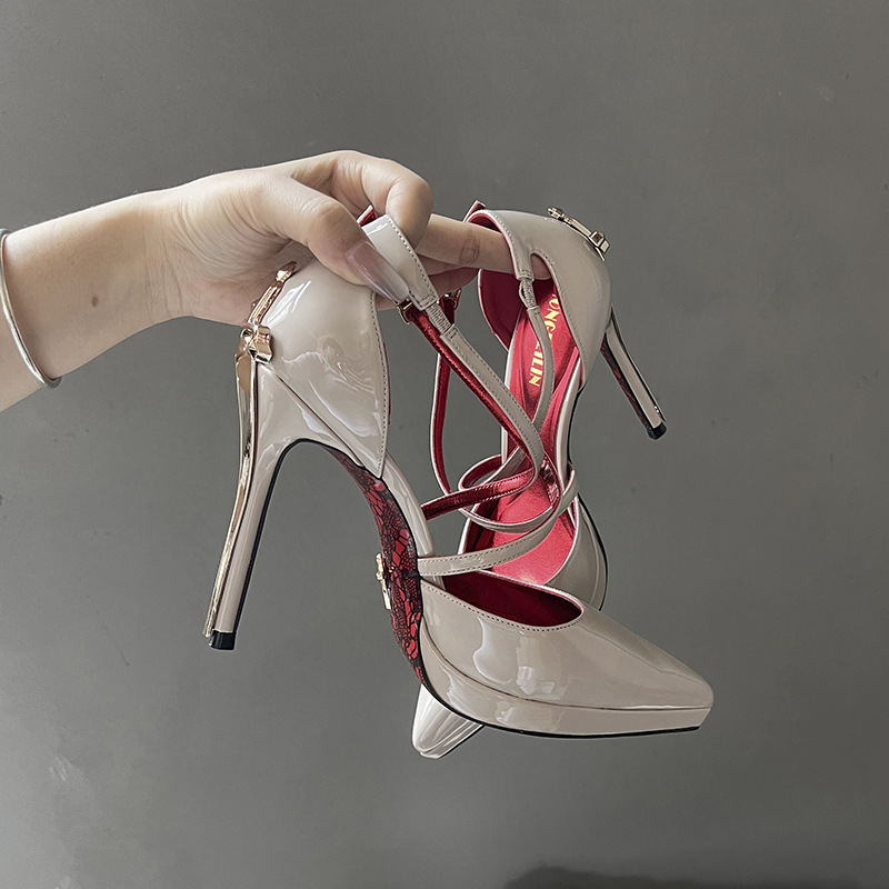 Women Pumps Quality Patent Lea - Leather Classic Strap recension och pris