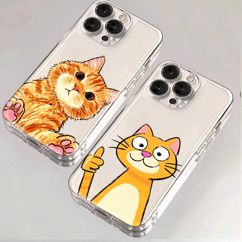 Cute Cartoon Orange Cat Phone  - Xiaomi Redmi Note 13 recension och pris