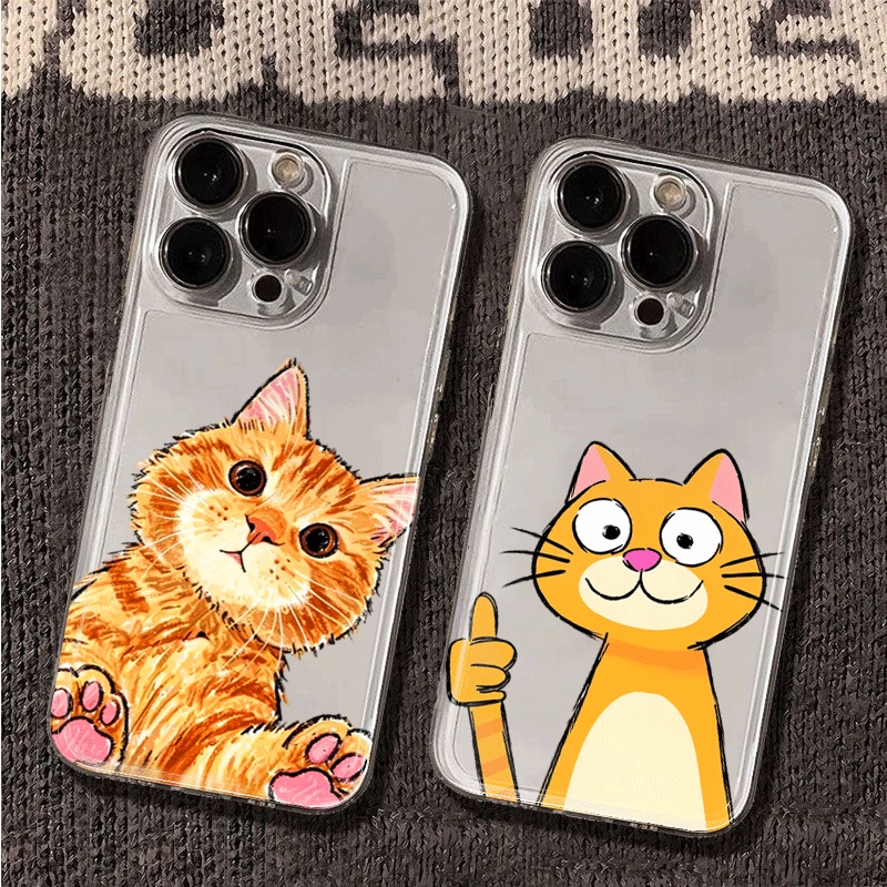 Cute Cartoon Orange Cat Phone  - Xiaomi Redmi Note 13 recension och pris