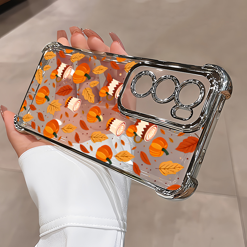 Autumn Pumpkin Floral Leaf Pri - Google Pixel 9 recension och pris