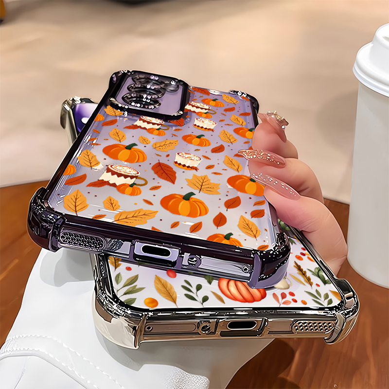 Autumn Pumpkin Floral Leaf Pri - Google Pixel 9 recension och pris